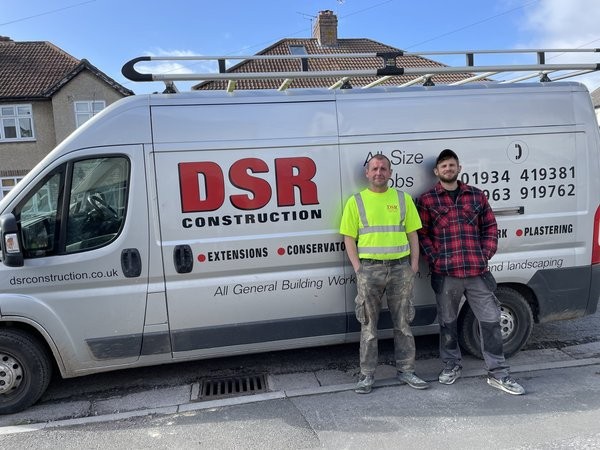 DSR Construction - house extension project House extension building work by DSR Construction in Weston-super-Mare
